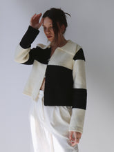 Load image into Gallery viewer, Checkered Knit Cardigan
