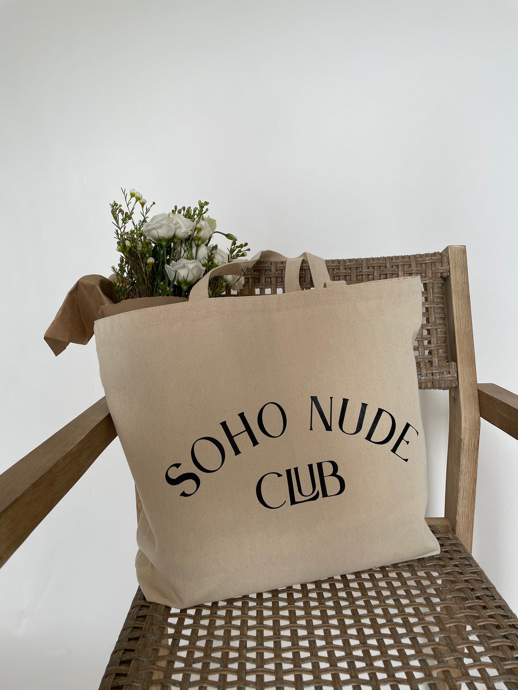 Soho Nude Club Tote Bag